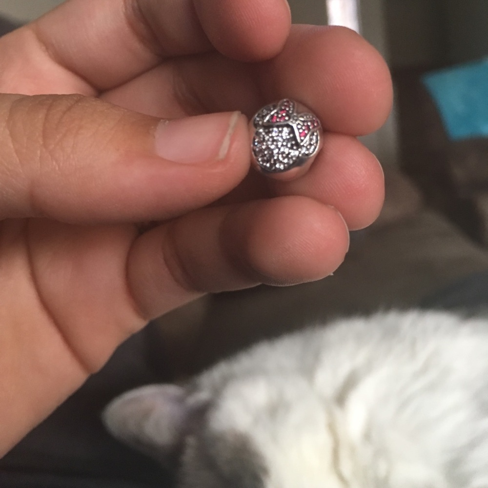 Authentic Pandora Minnie Sparkling Clip Charm